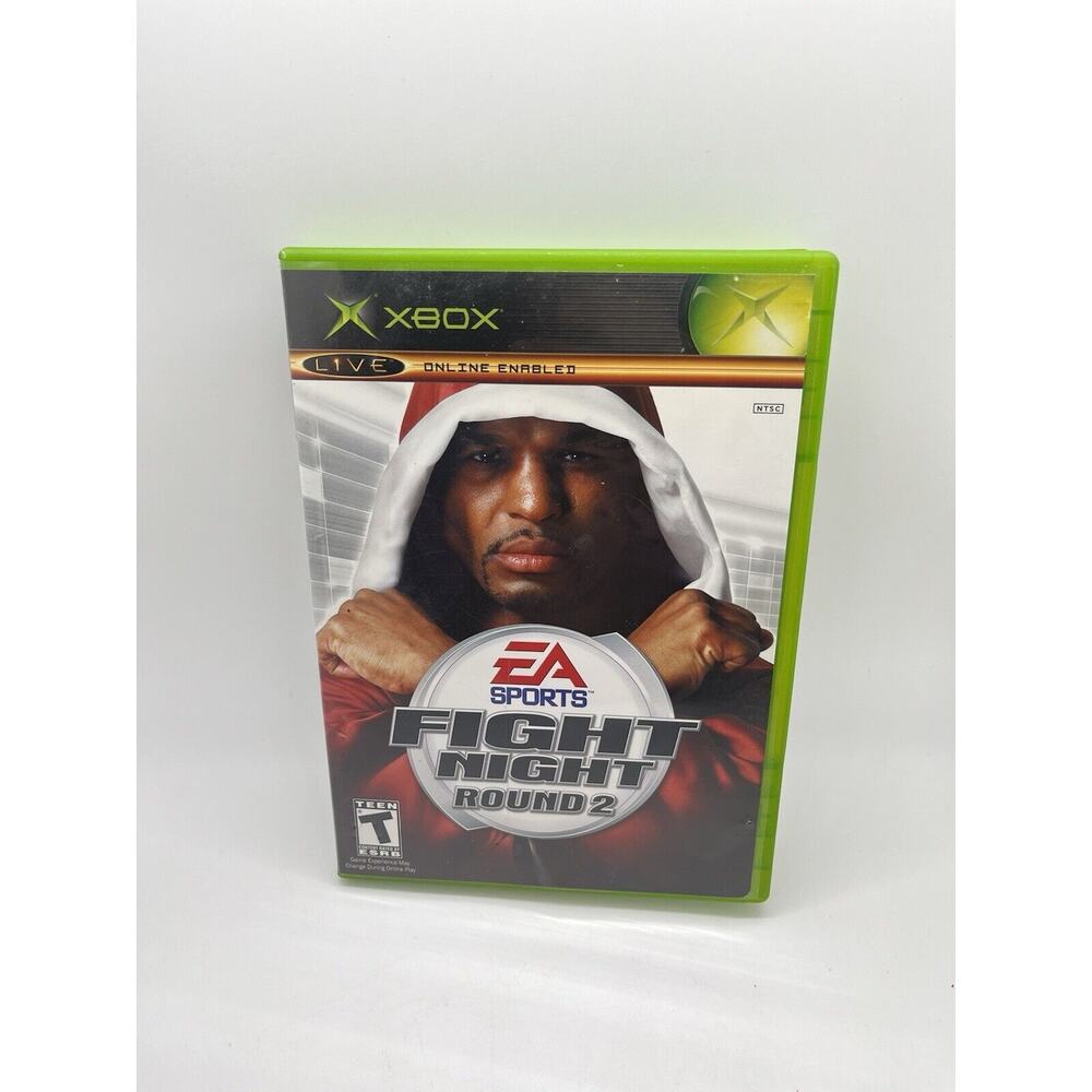 Fight Night Round 2 Xbox EA Sports Boxing Fighting Game - TESTED
